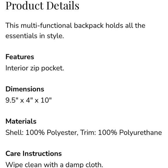 Small backpack - Picture 2 of 9